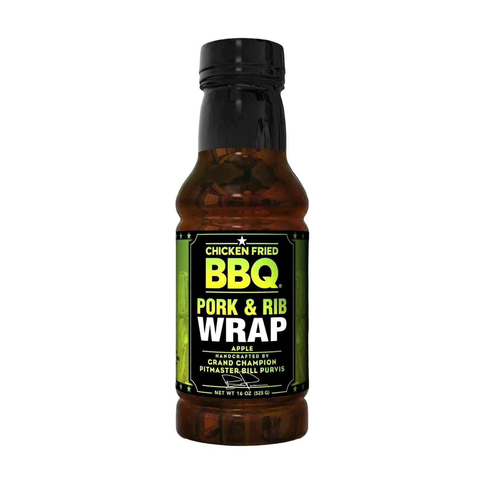 Chicken Fried BBQ Apple Pork & Rib Wrap