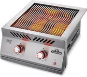 Napoleon Grills Built-In 700 Series Dual Infrared Burner With Stainless Steel Cover - The Kansas City BBQ Store