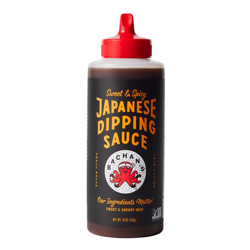 Bachan's Sweet & Spicy Japanese Dipping Sauce - Made in USA