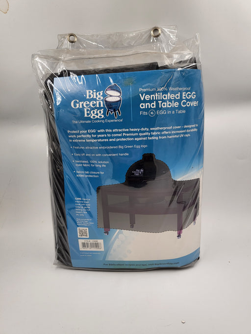 Big Green Egg Ventilated Egg and Table Cover XL - The Kansas City BBQ Store
