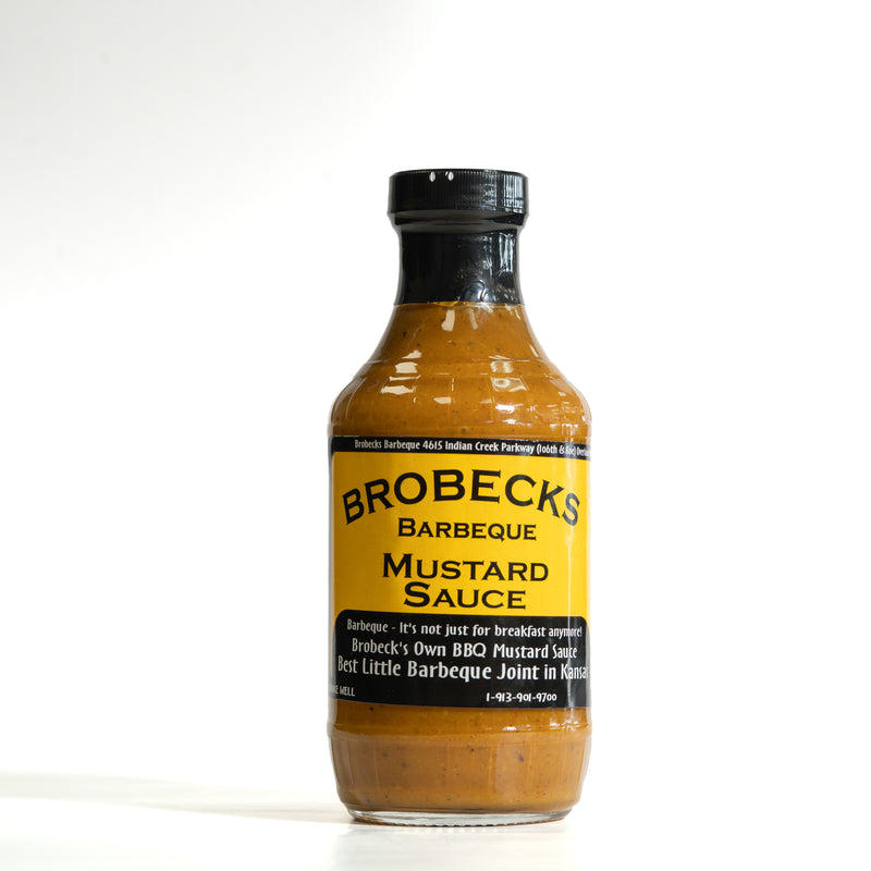 Brobecks Barbecue-Senfsauce 19 oz.