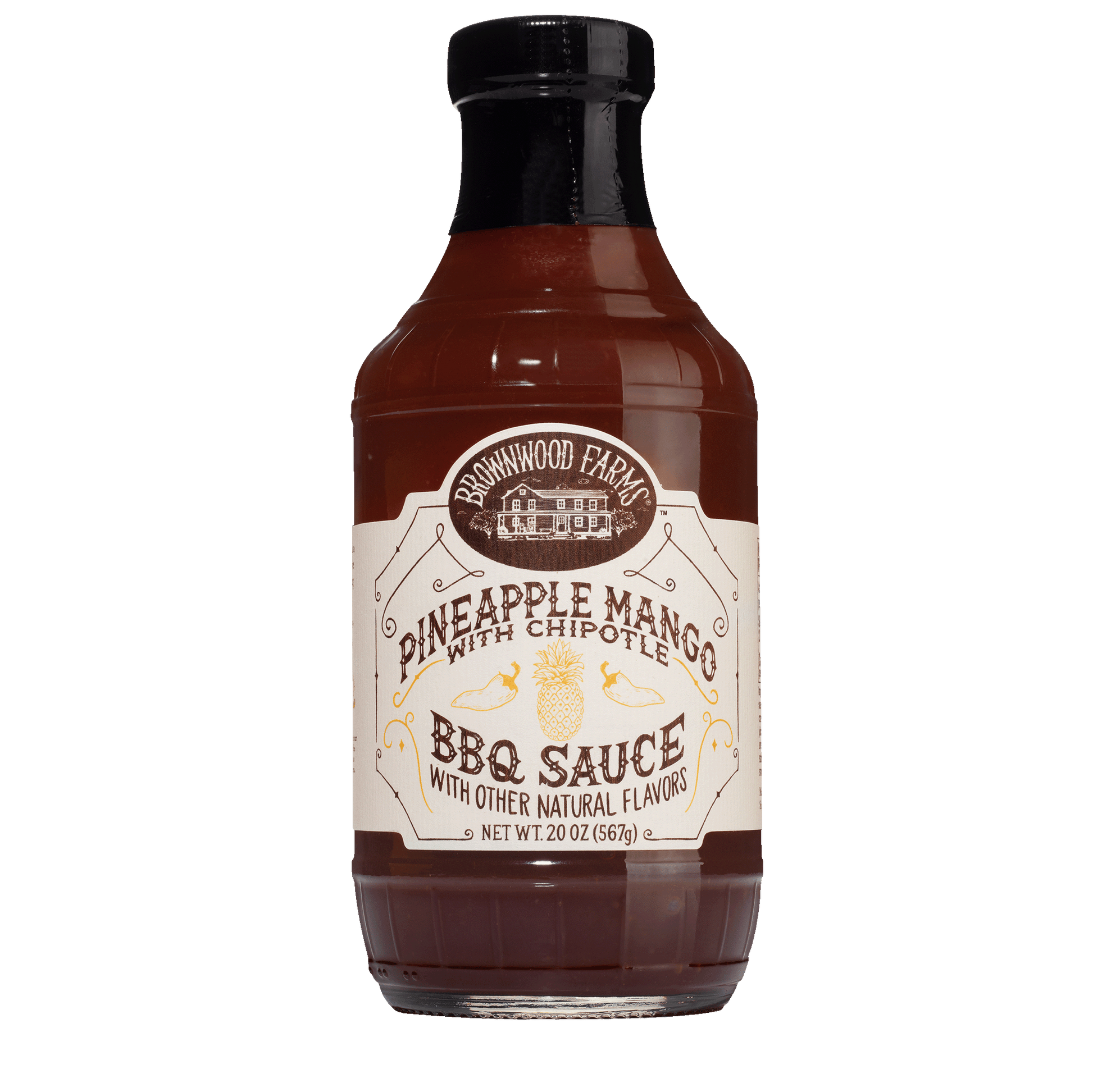 Brownwood Farms Pineapple Mango 20oz - The Kansas City BBQ Store
