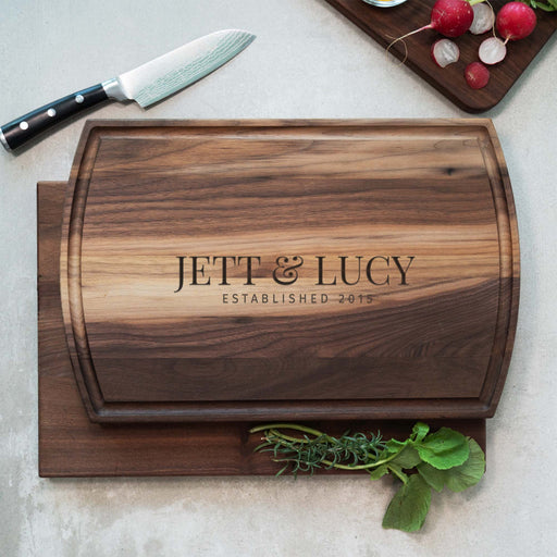 Butler Ampersand Cutting Board With Juice Groove - The Kansas City BBQ Store