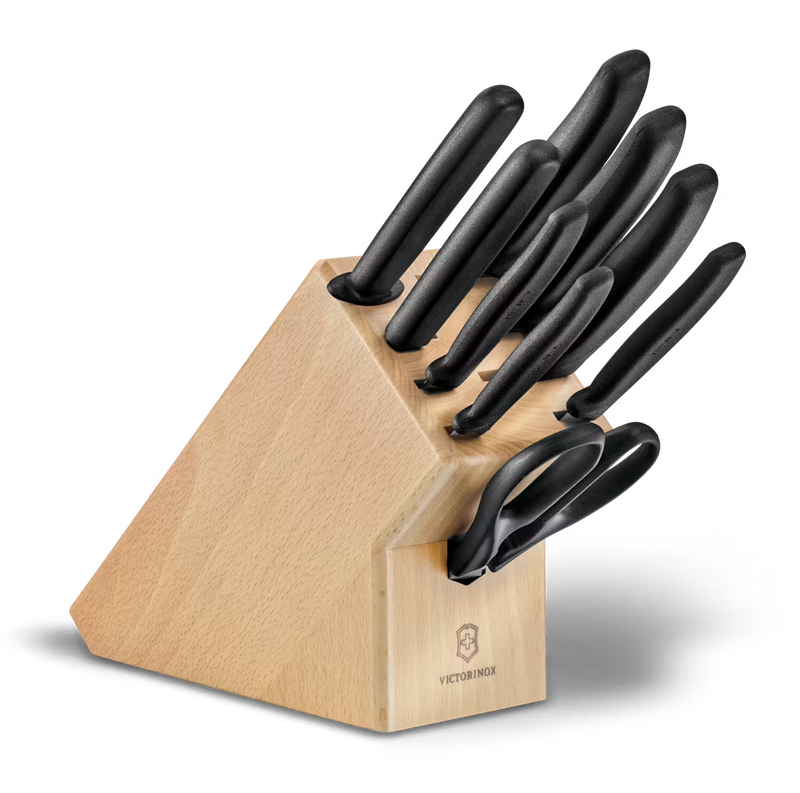 Victorinox Classic Cutlery Block, 9 Pieces