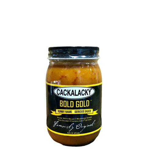 Cackalacky® Bold Gold® Sauce