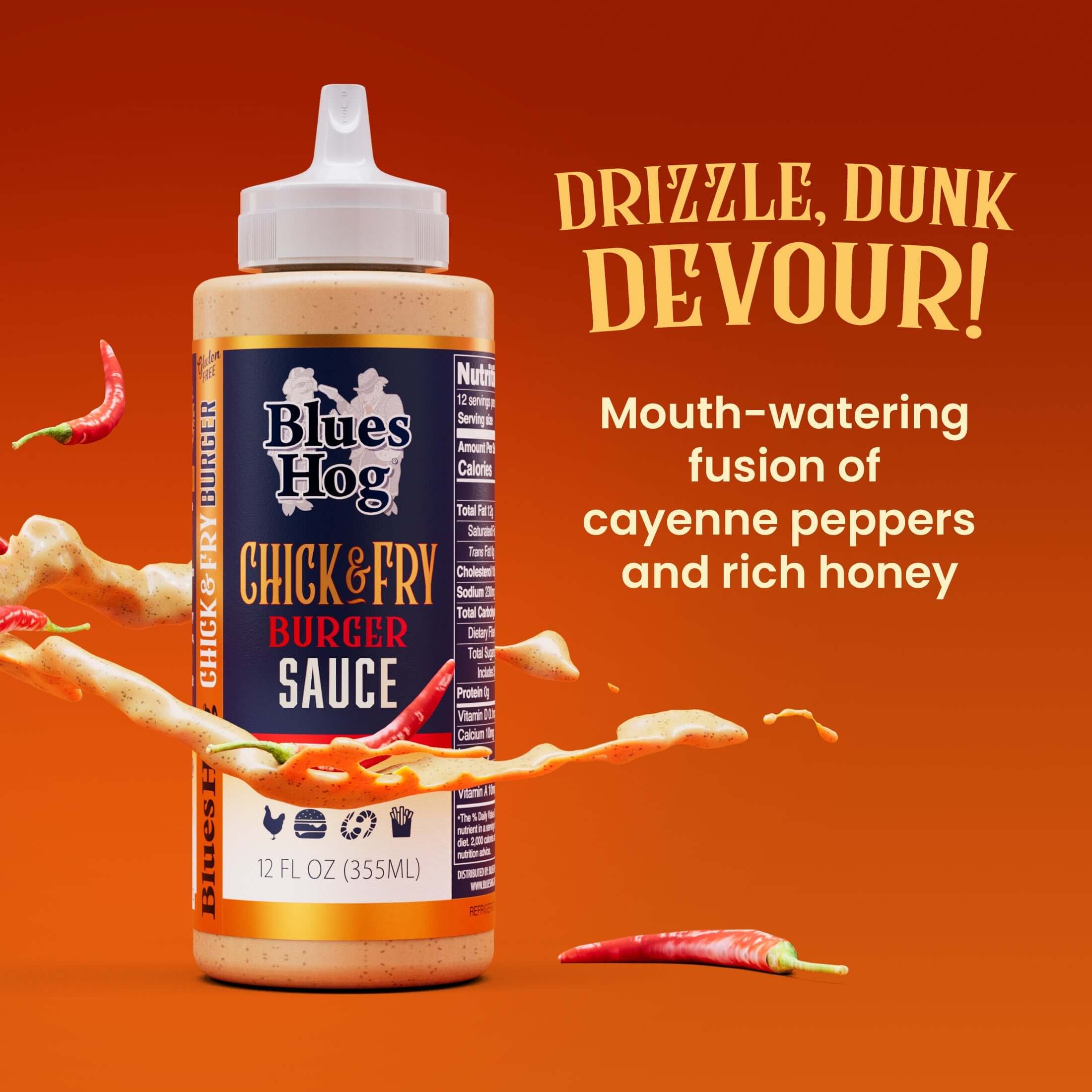 Blues Hog Chick & Fry Burger Sauce - The Kansas City BBQ Store