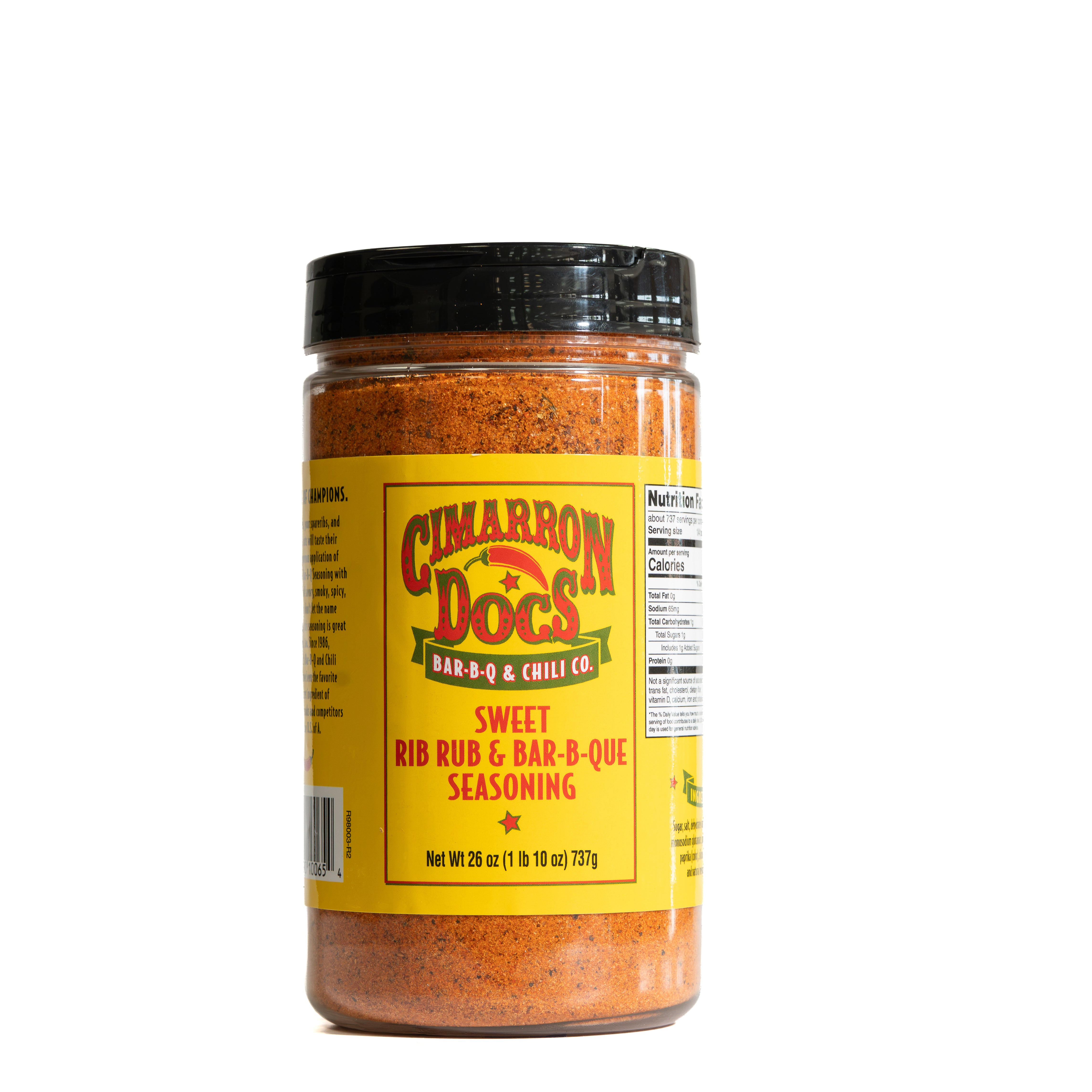 Cimarron Doc’s Sweet Rib Rub & Bar-B-Q Seasoning