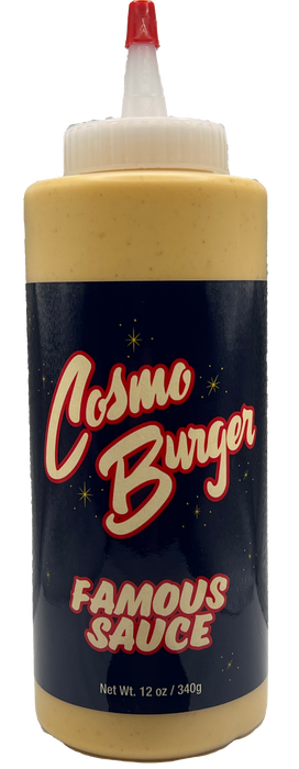 Cosmo Burger Famous Sauce 12oz - The Kansas City BBQ Store