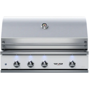 Delta Heat 38" Built-In Gas Grill (White Display Panel)