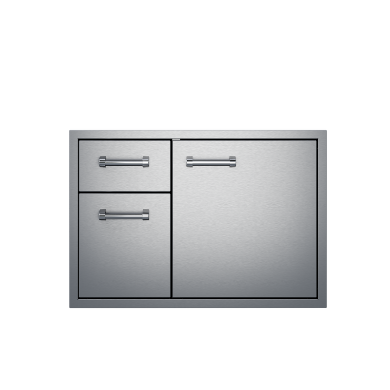 Delta Heat 30" Two Door & Drawer Combo - The Kansas City BBQ Store