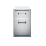 Delta Heat 13" Double Storage Drawers - The Kansas City BBQ Store