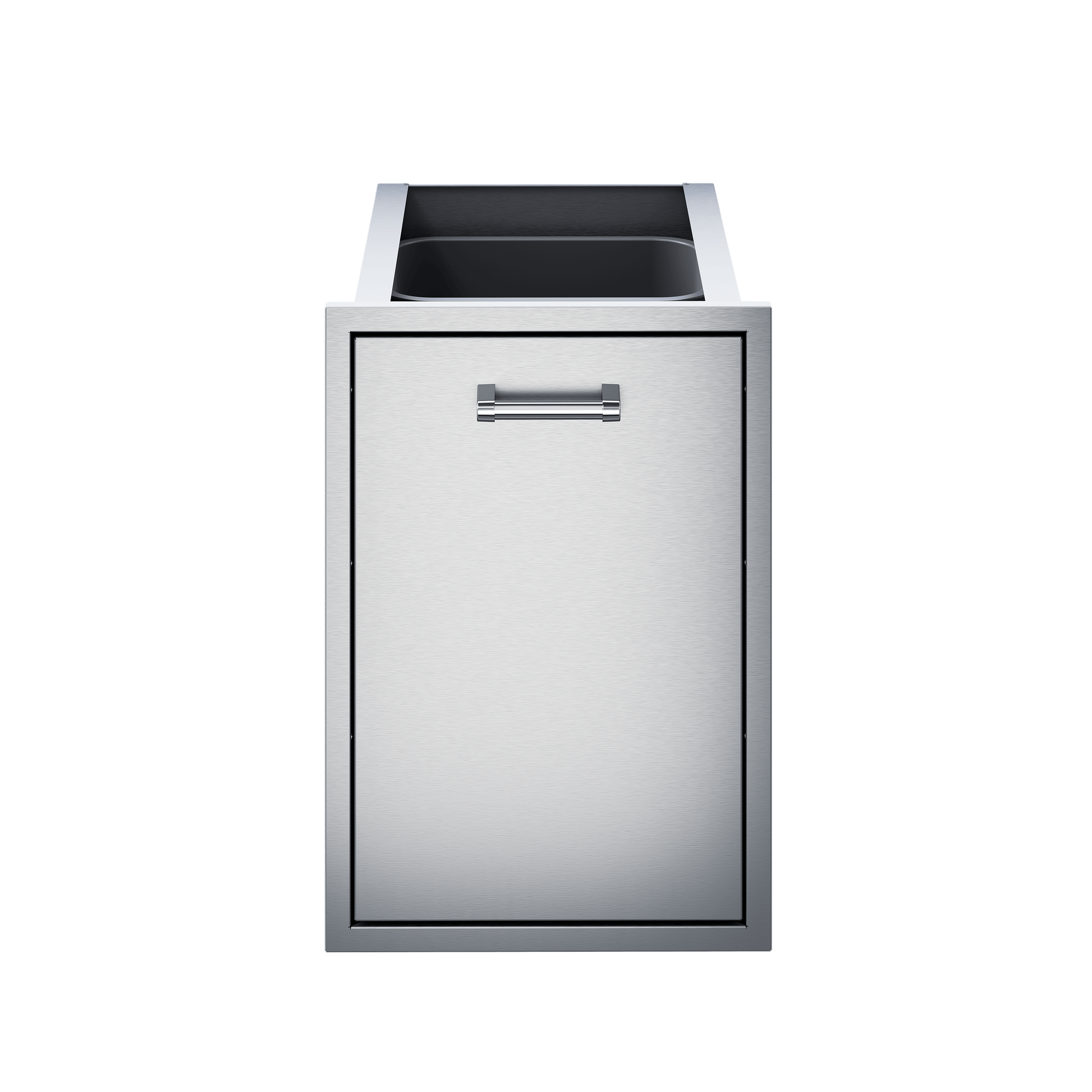 Delta Heat 18" Tall Trash Double Drawer - The Kansas City BBQ Store