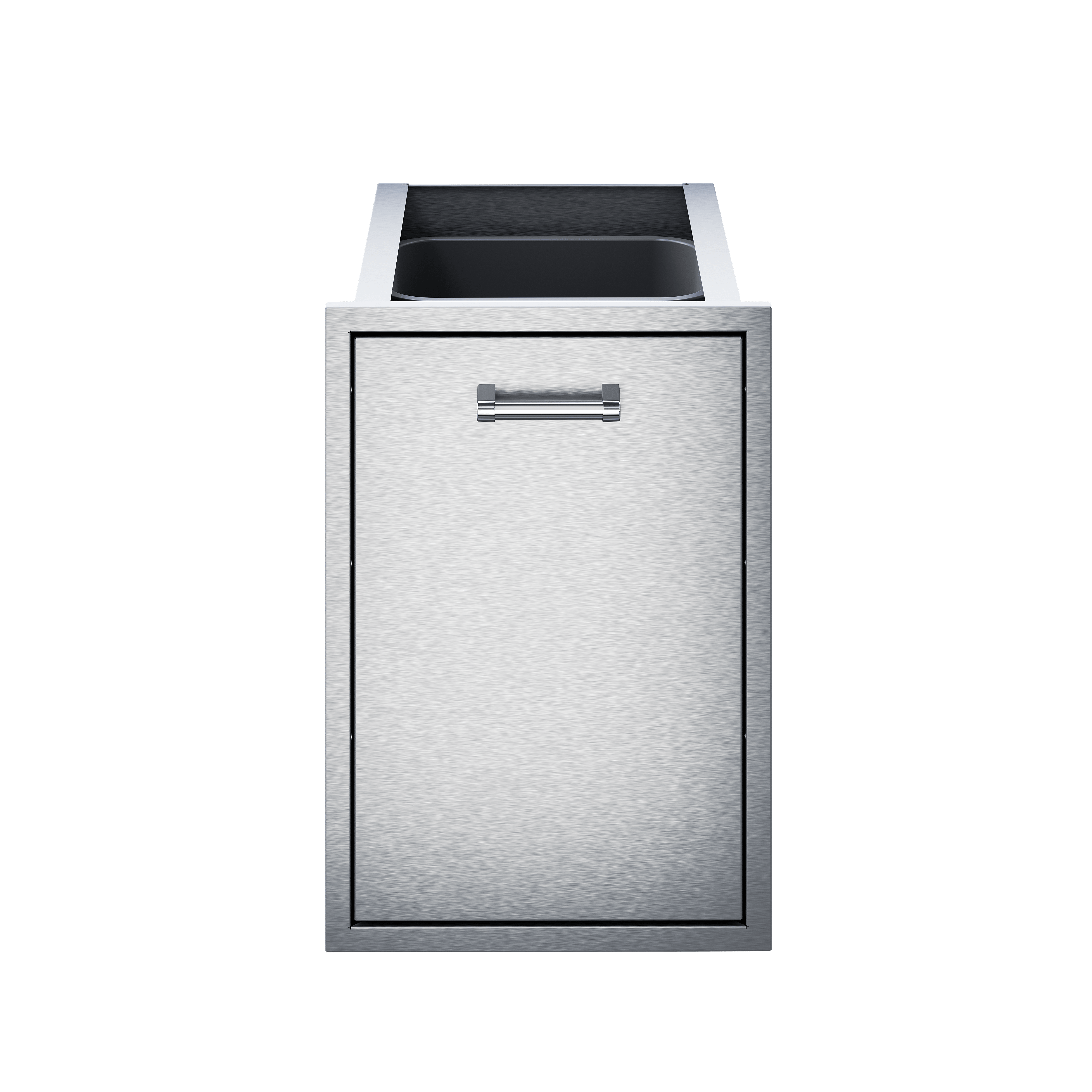 Delta Heat 18" Tall Trash Double Drawer - The Kansas City BBQ Store