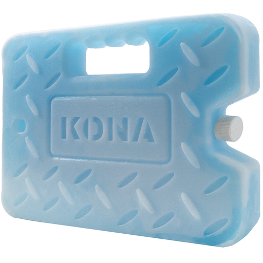 Kona XL 4 lb. Blue Ice Pack for Coolers - Extreme Long Lasting (-5C) Gel - Refreezable, Reusable - The Kansas City BBQ Store