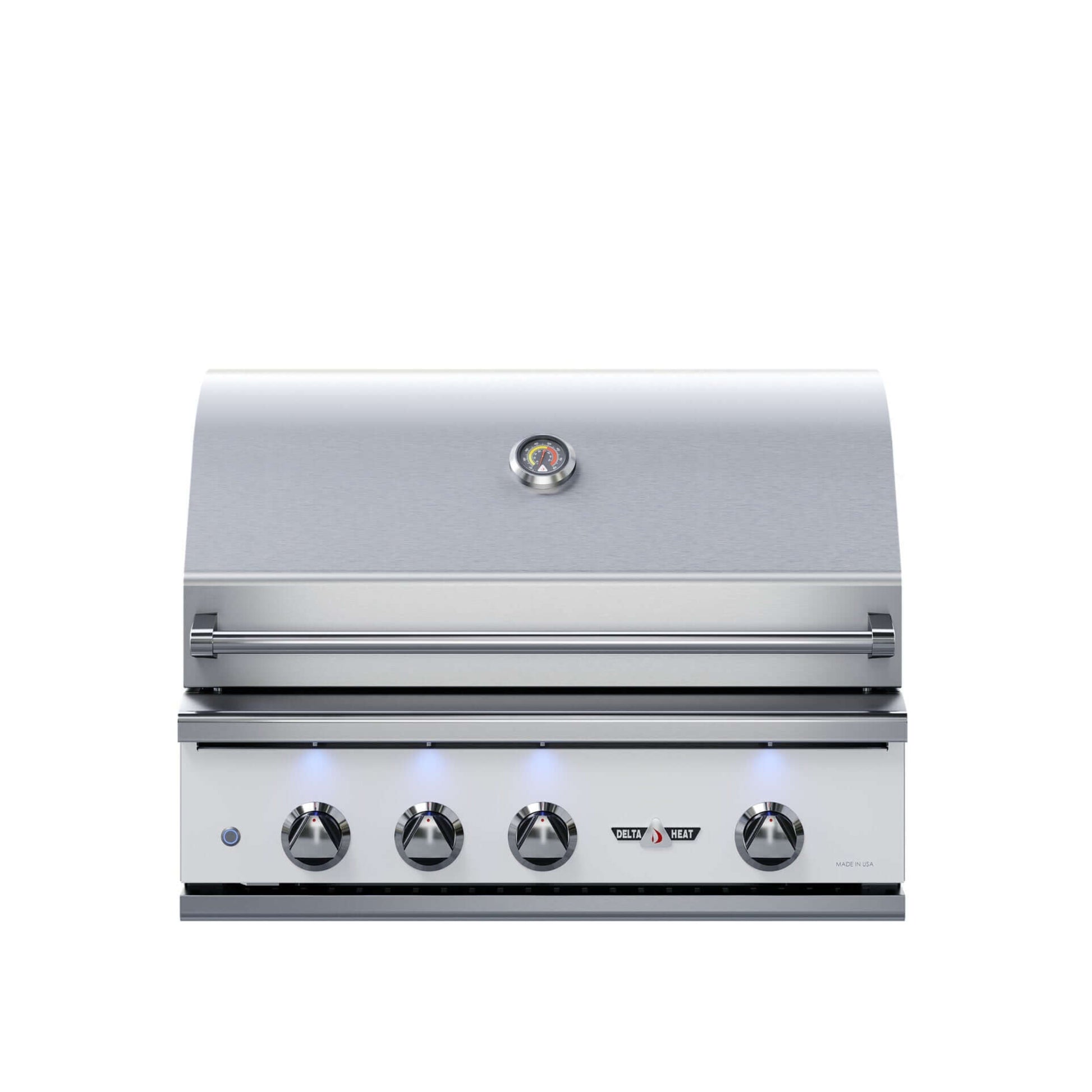 Delta Heat 32" Built-in Gas Grill, White Display