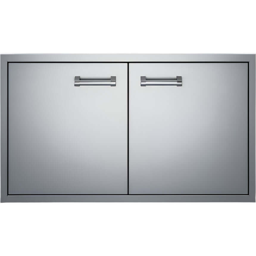 Delta Heat 36" Double Access Doors - American Made Stainless Steel