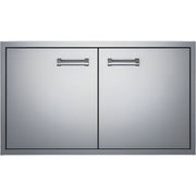 Delta Heat 32" stainless steel double access doors with sleek design and durable construction.