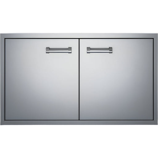 Delta Heat 32" stainless steel double access doors with sleek design and durable construction.