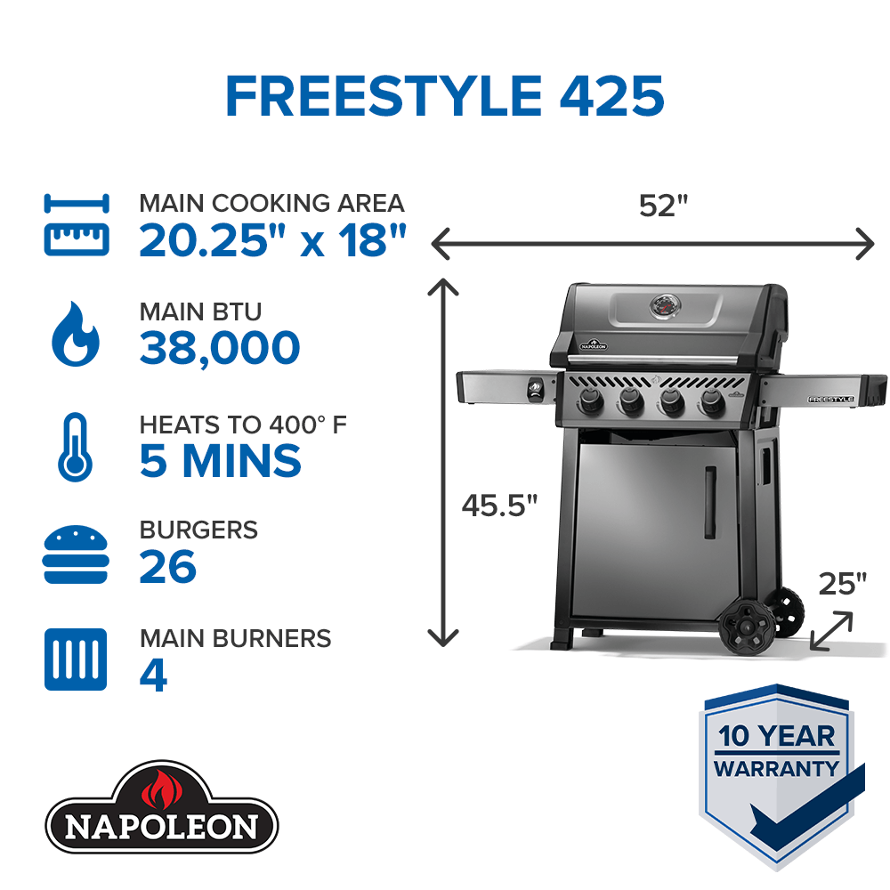 Napoleon Grills Freestyle™ 425 - The Kansas City BBQ Store