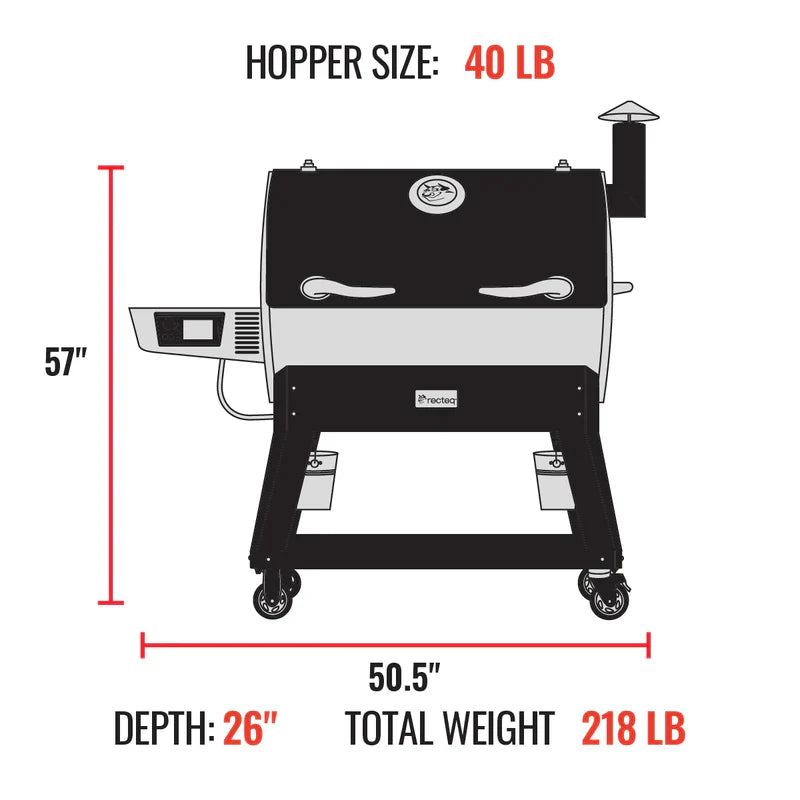 Recteq Flagship 1600 Pellet Smoker - The Kansas City BBQ Store