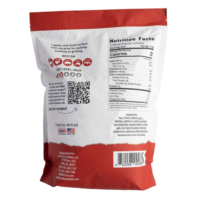 Premium All Purpose Gluten Free Natural BBQ Rub 5 lb