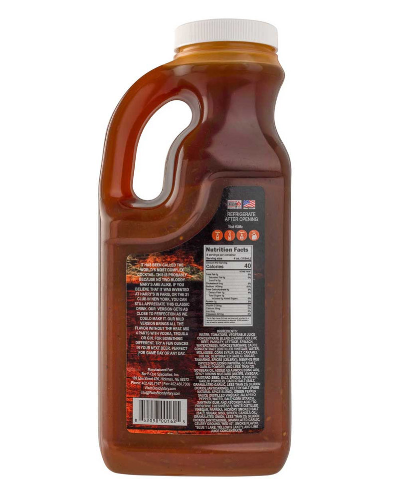 Gluten Free Uncle Walt’s Bloody Mary Mix | Pack of 2