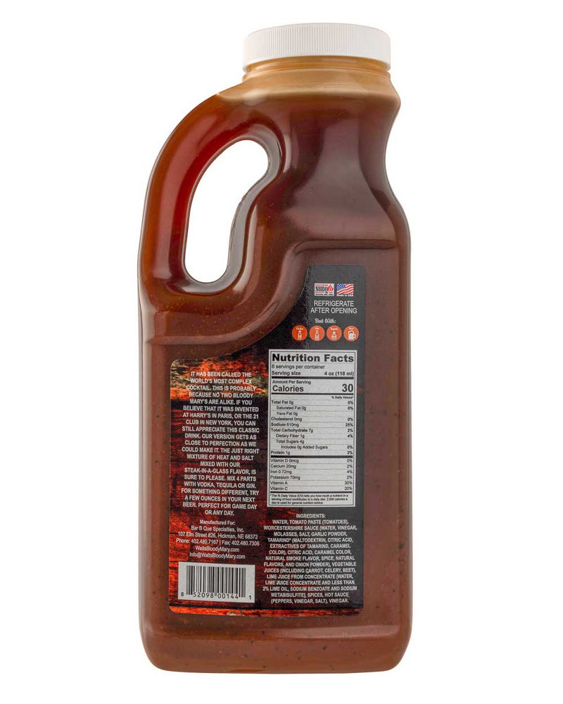 Gluten Free Uncle Walt’s Bloody Mary Mix | Pack of 6