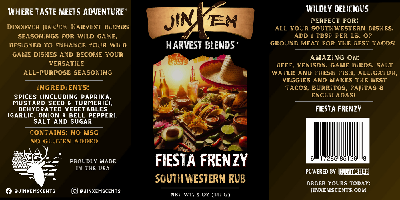 Fiesta Frenzy - Southwestern Rub - The Kansas City BBQ Store