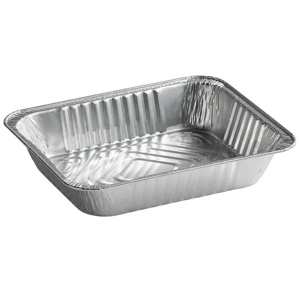 Half Size Deep Foil Pan | Singles - The Kansas City BBQ Store
