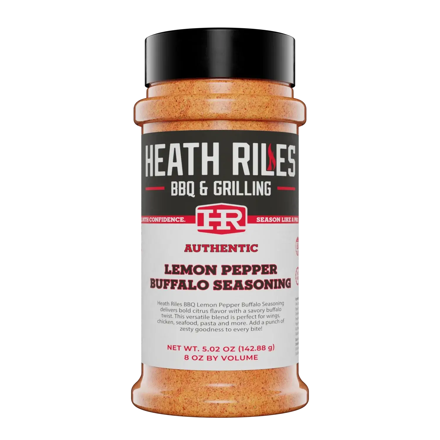Heath Riles BBQ Lemon Pepper Buffalo Seasoning - The Kansas City BBQ Store