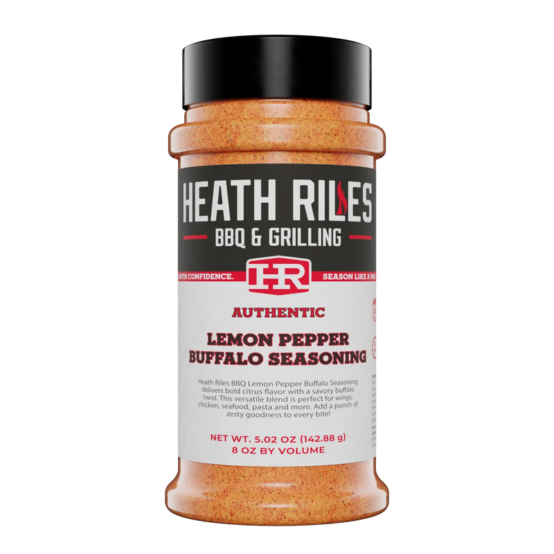 Heath Riles BBQ Lemon Pepper Buffalo Seasoning - The Kansas City BBQ Store