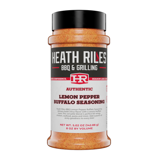 Heath Riles BBQ Lemon Pepper Buffalo Seasoning - The Kansas City BBQ Store