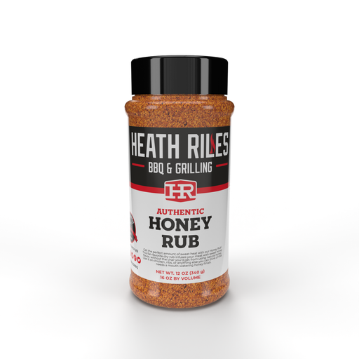 Heath Riles Honey Rub 16 oz. - The Kansas City BBQ Store