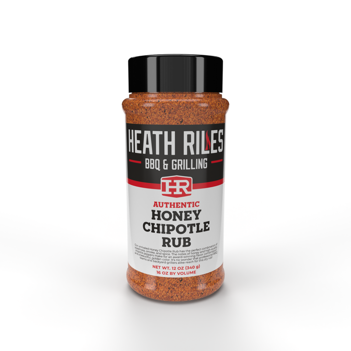 Heath Riles Honey Chipotle Rub 16 oz. - The Kansas City BBQ Store