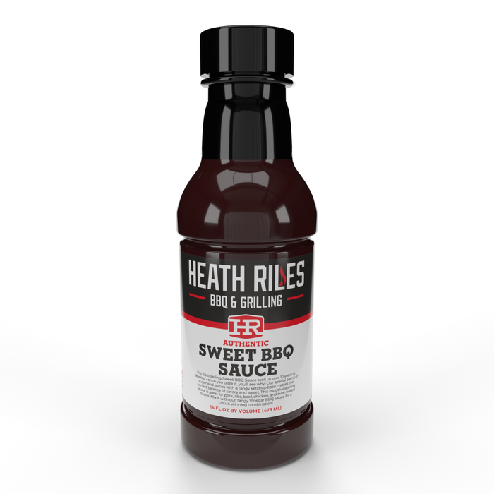 Heath Riles Sweet BBQ Sauce 21 oz. - The Kansas City BBQ Store