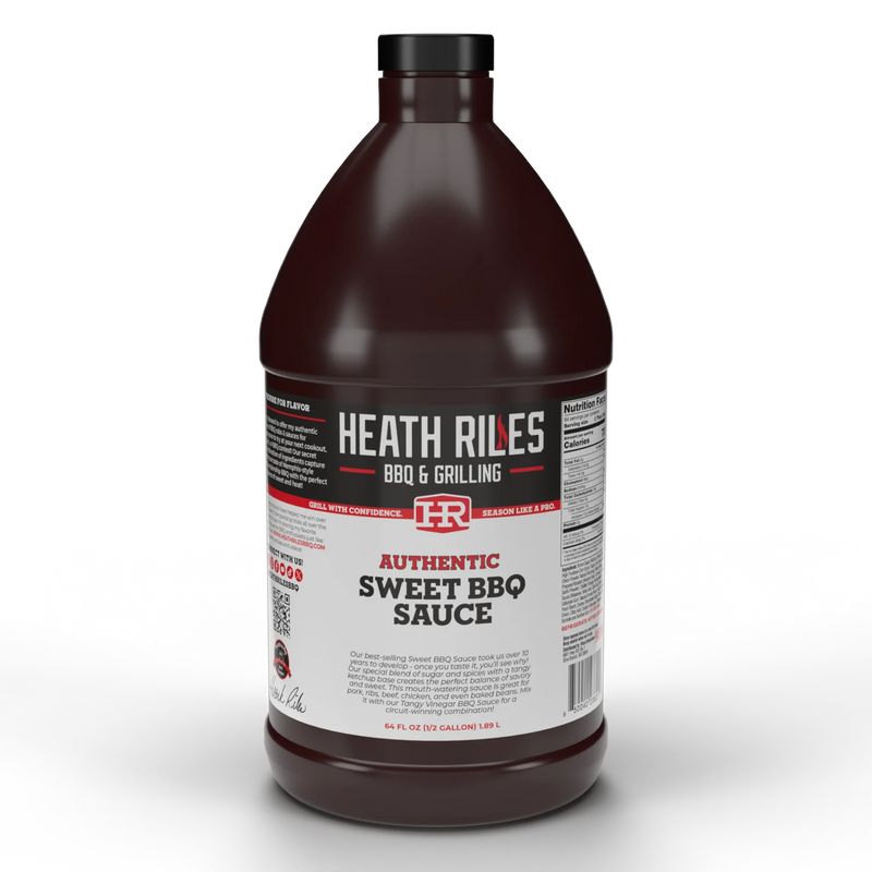 Sauce barbecue sucrée Heath Riles 21 oz.