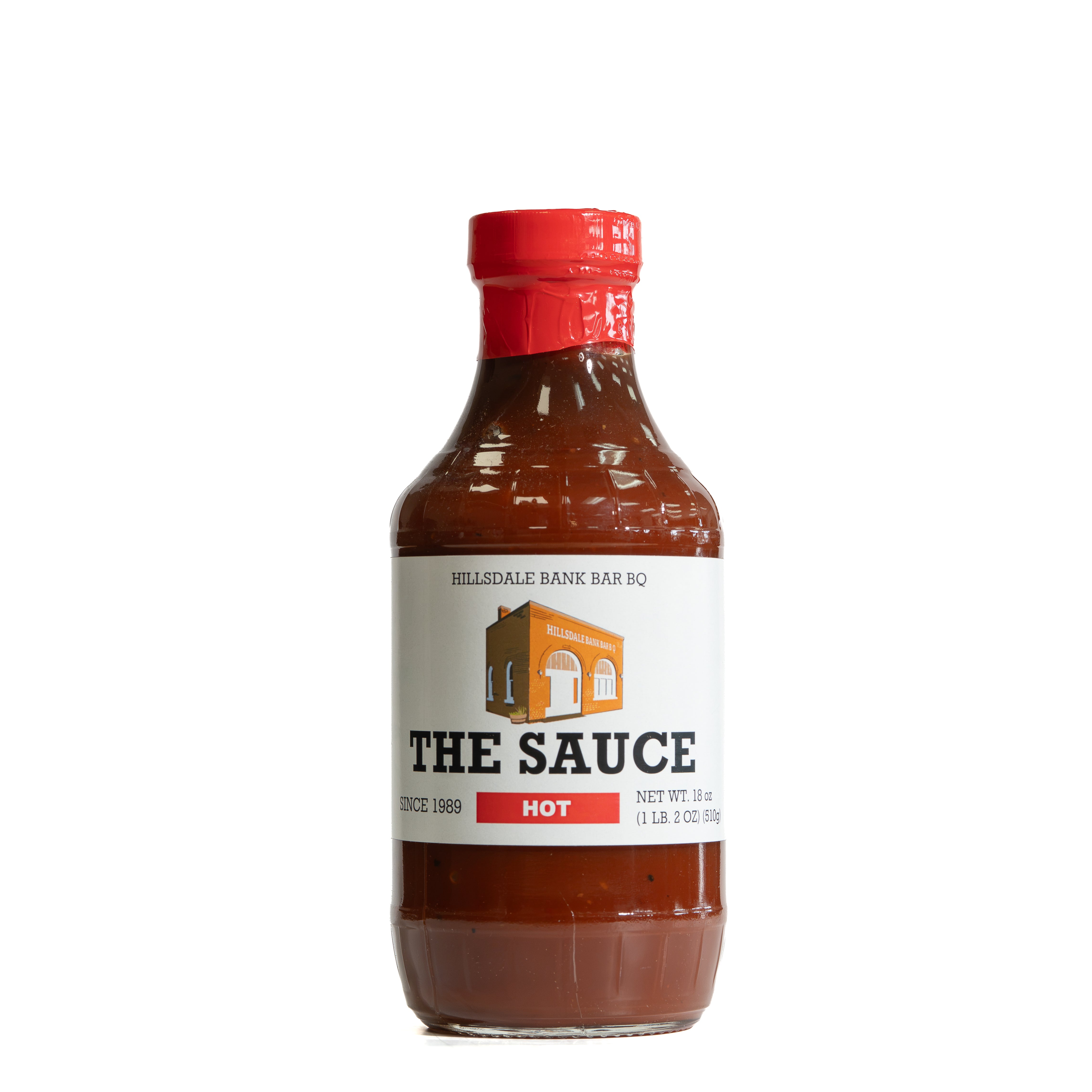 Hillsdale Bank Bar-BQ La sauce chaude 18 oz.