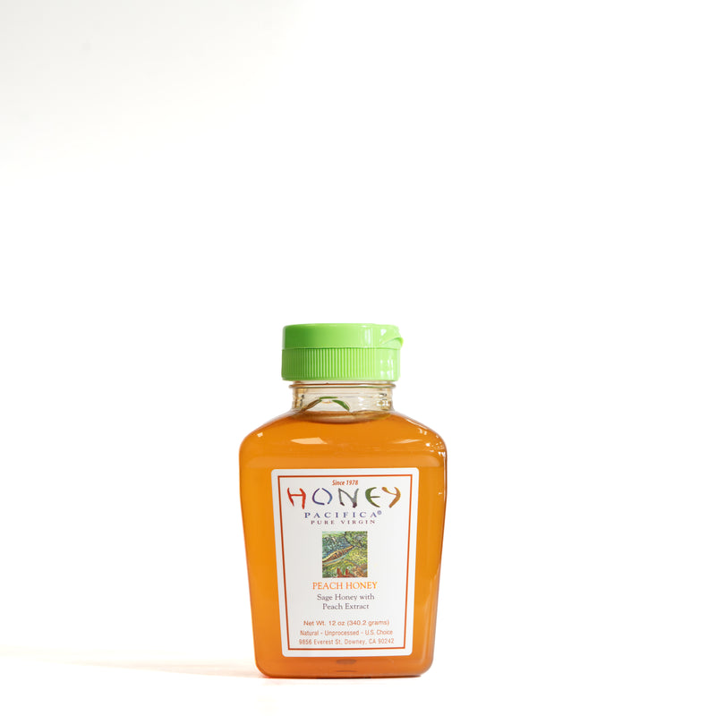 Honig mit Pacifica-Pfirsichgeschmack 12 oz.