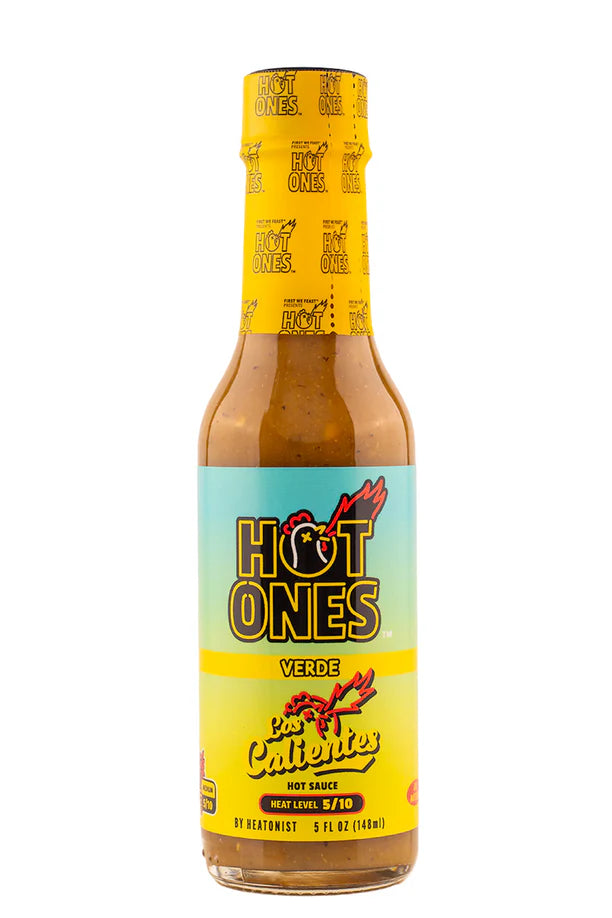 Hot Ones Los Calientes Verde Hot Sauce 5oz - The Kansas City BBQ Store