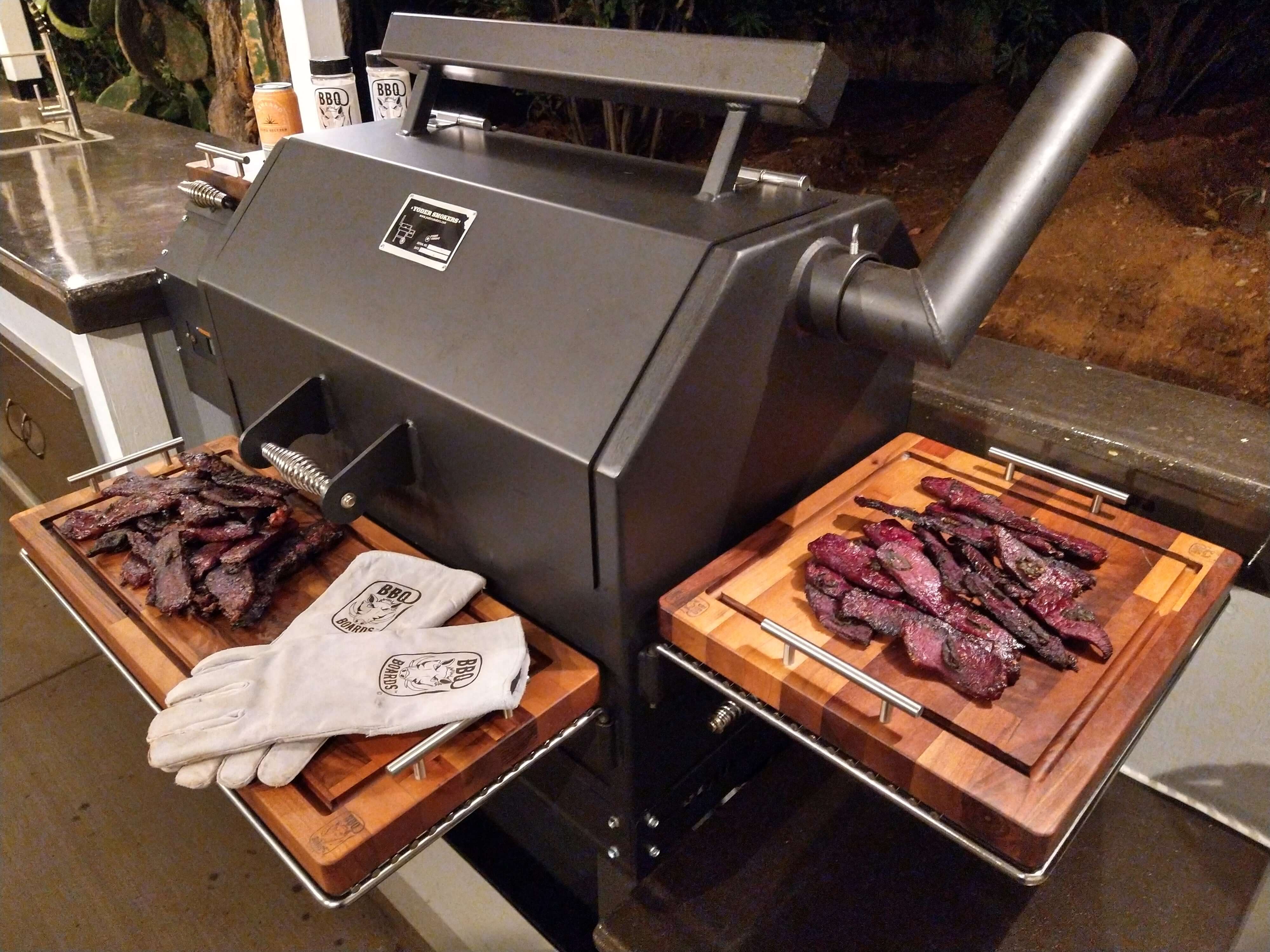 BBQ Boards®, Yoder YS640 Trio Front, Side & Pellet Bin Boards (Sold As Set of Three)
