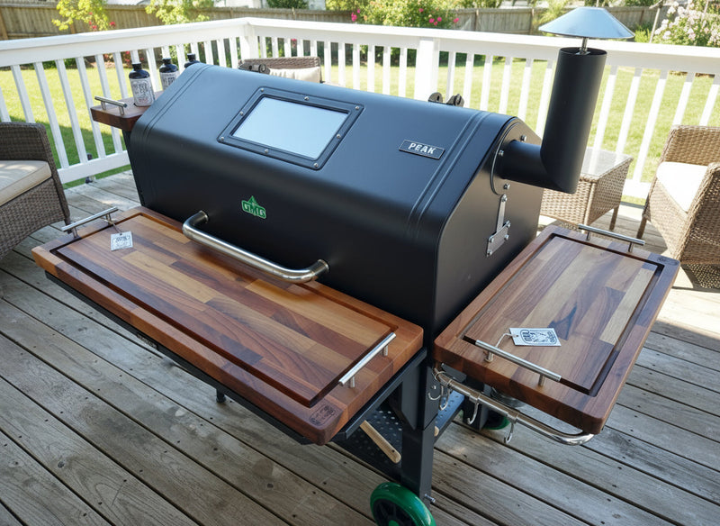 BBQ Boards®, GMG Jim Bowie/Peak Trio Front, Side & Pellet Bin Boards (Sold As Set of Three)