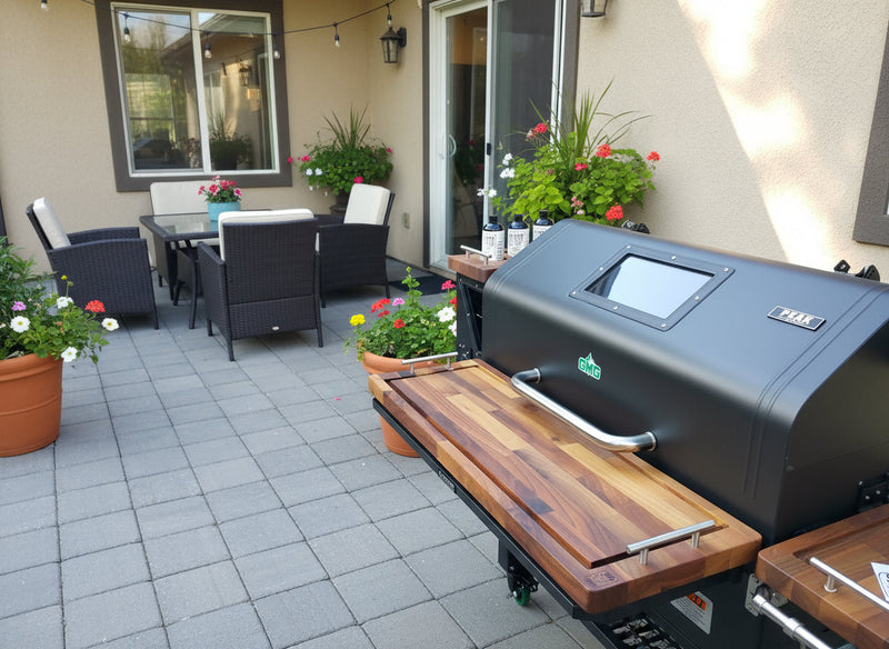 BBQ Boards®, GMG Jim Bowie/Peak Trio Front, Side & Pellet Bin Boards (Sold As Set of Three)