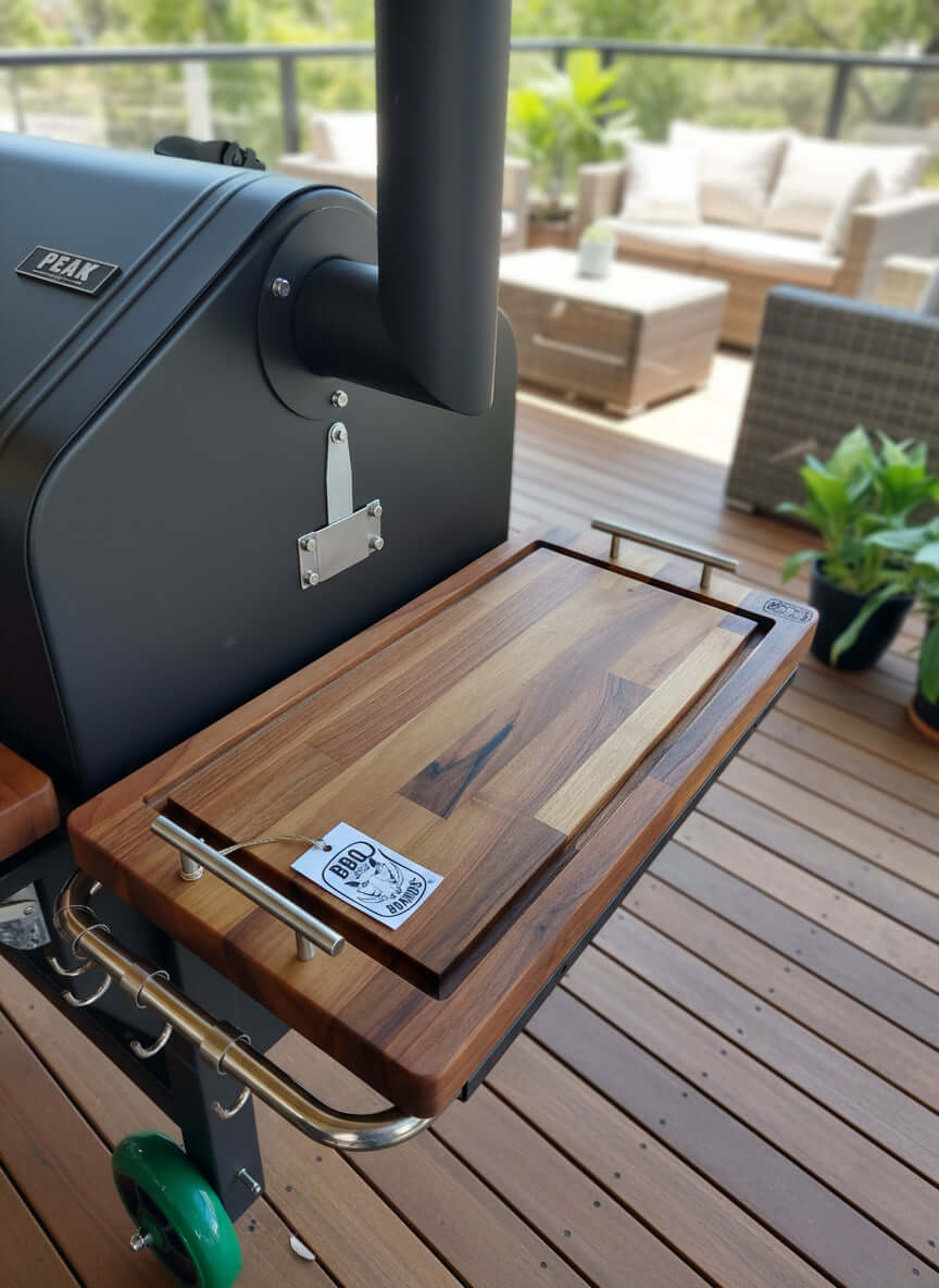 BBQ Boards®, GMG Jim Bowie/Peak Pair, Front & Side Boards (Sold As A Pair)