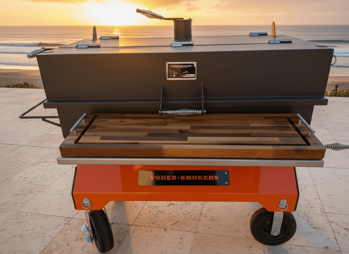 BBQ Boards®, Yoder Flat Top Front Board