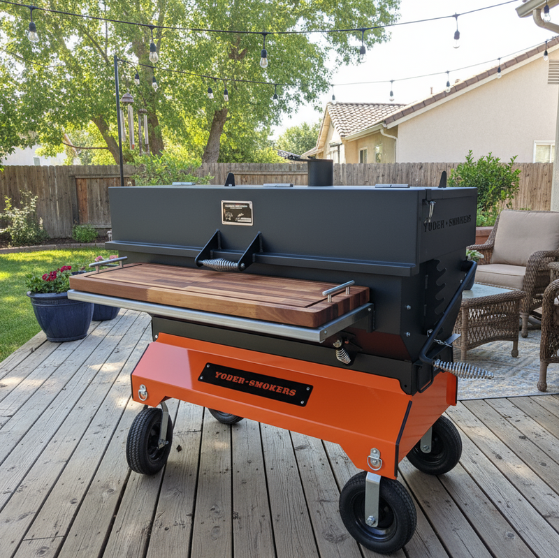 BBQ Boards®, Yoder Flat Top Front Board