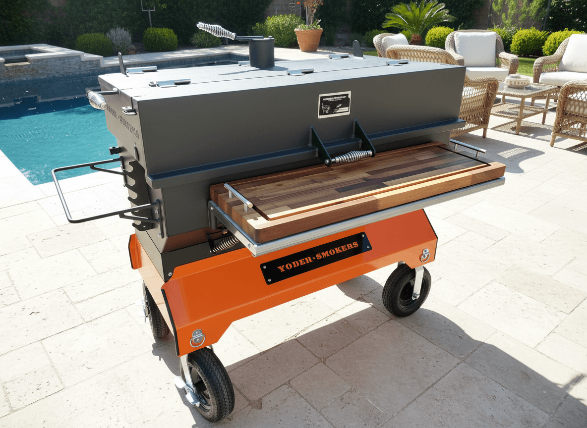 BBQ Boards®, Yoder Flat Top Front Board