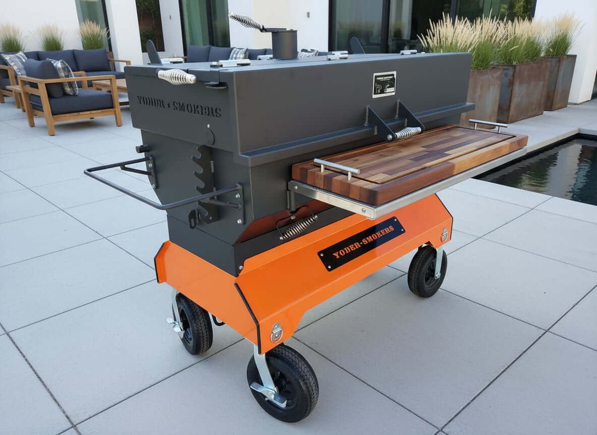 BBQ Boards®, Yoder Flat Top Front Board
