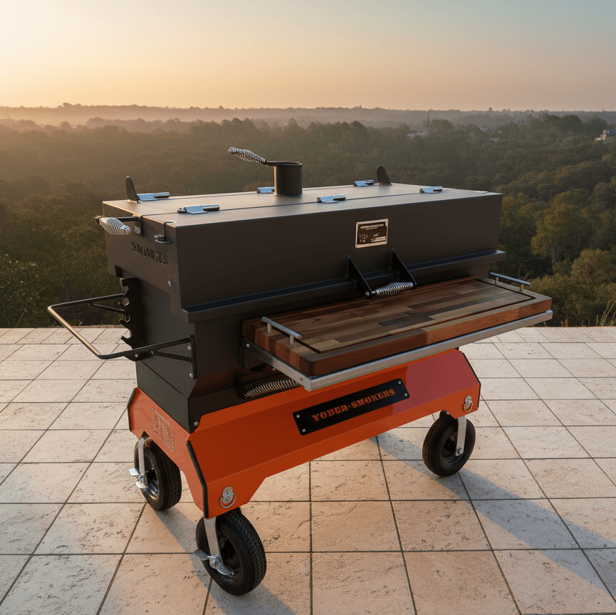 BBQ Boards®, Yoder Flat Top Front Board