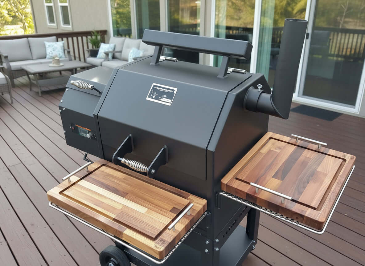 BBQ Boards®, Yoder YS480 Pair, Front & Side Boards (Sold As A Pair)