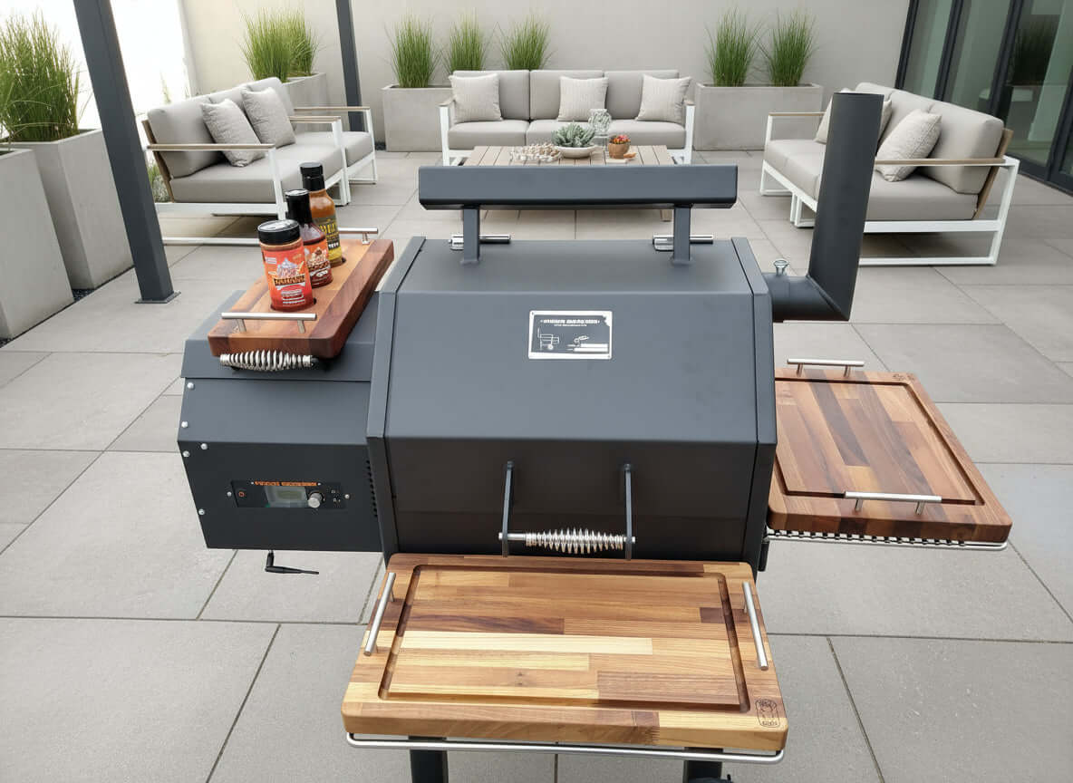 BBQ Boards®, Yoder YS480 Trio Front, Side & Pellet Bin Boards (Sold As Set of Three)